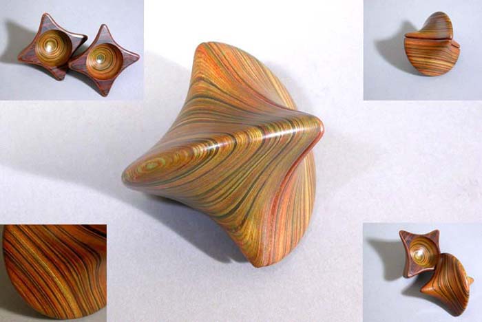 lignum vitae femisphere box