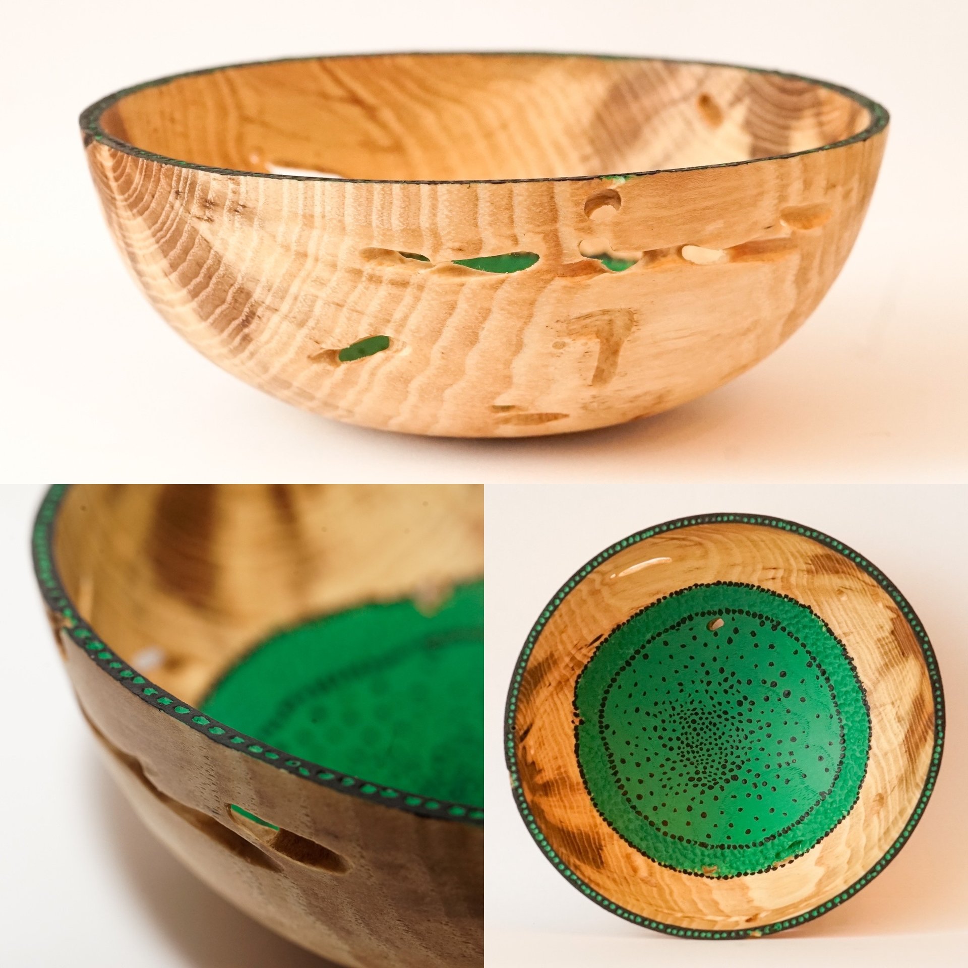 Little Hickory Bowl - 2”h x 5-1/4”d
