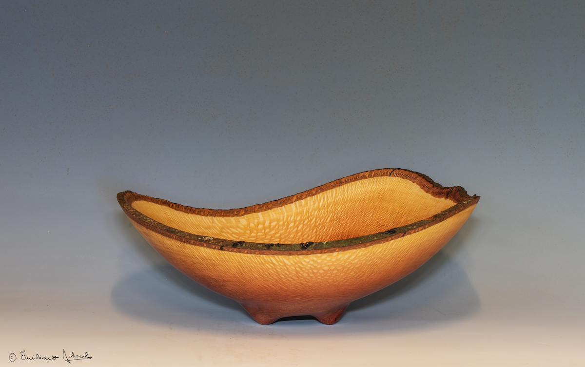 Macadamia Nut Natural Edge Bowl