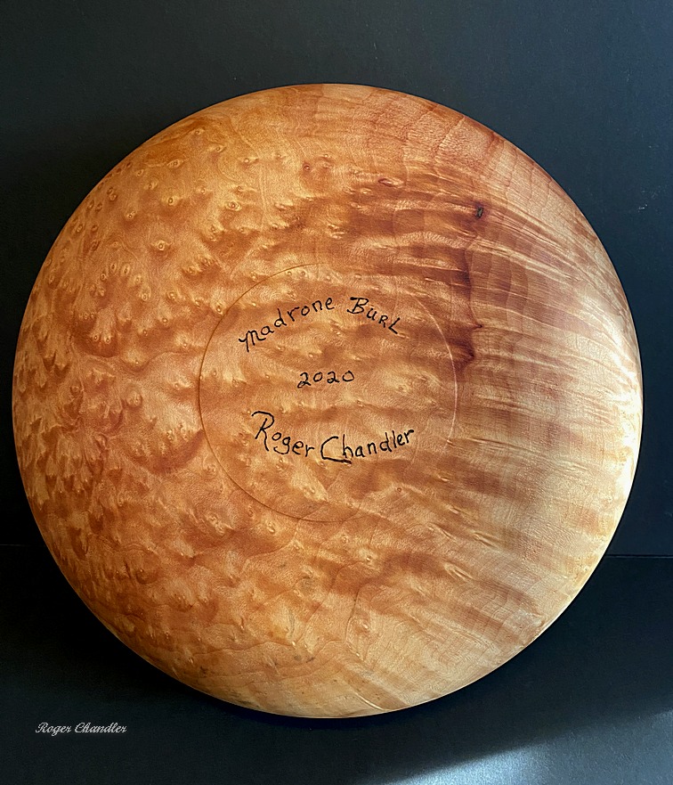 Madrone Burl Calabash [bottom]