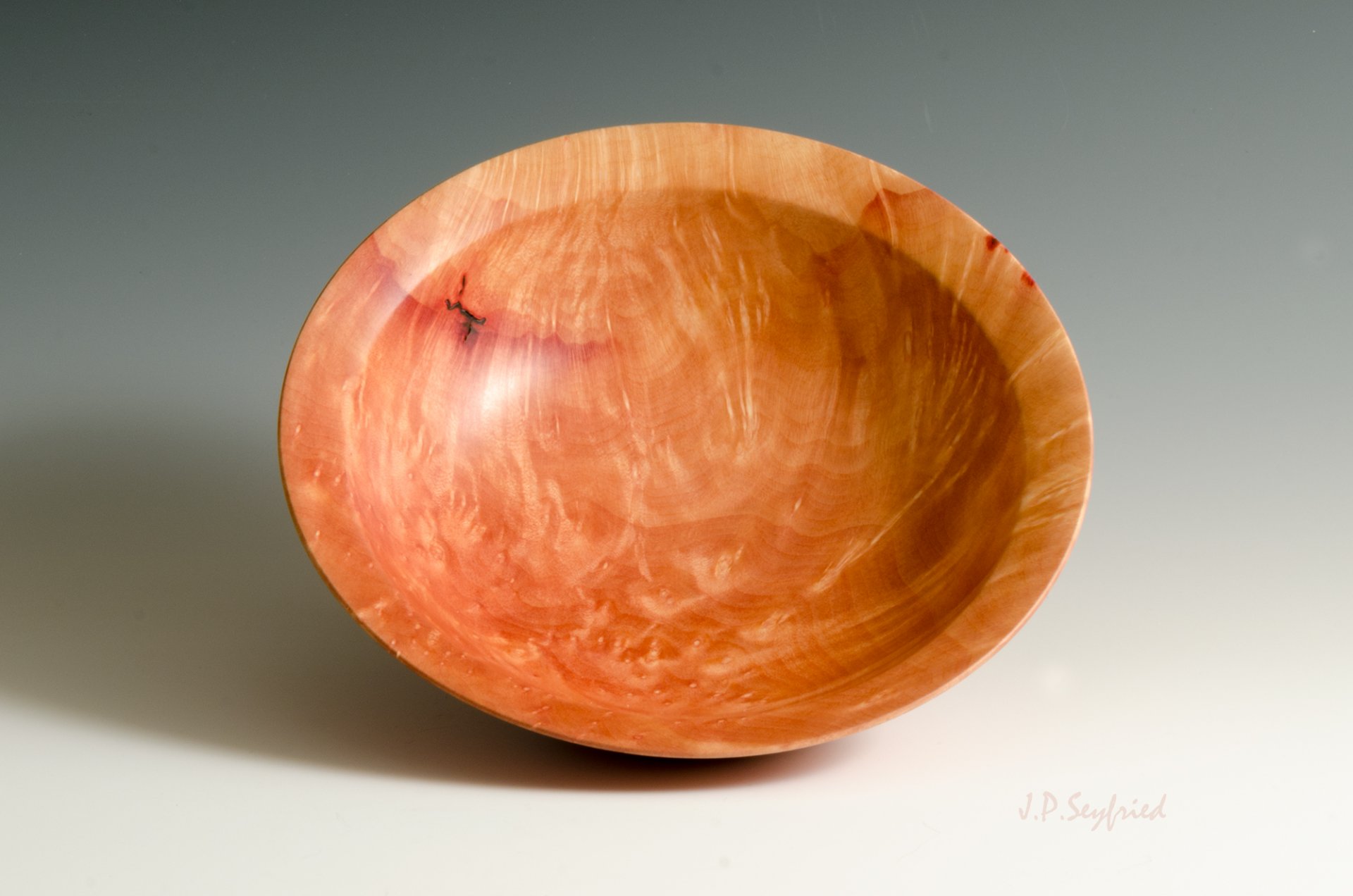 Madrone Burl Footed bowl