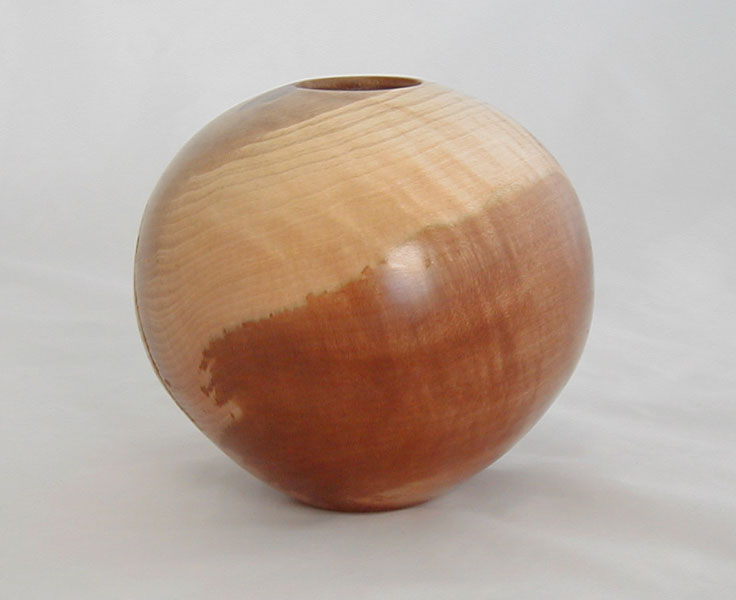 Madrone Burl Hollow form (back side)