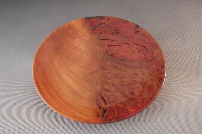 Madrone Burl Plate