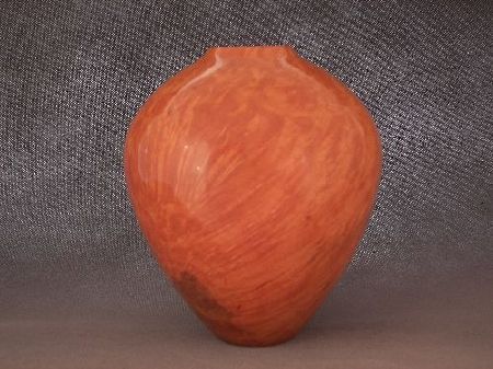 Madrone burl vessel
