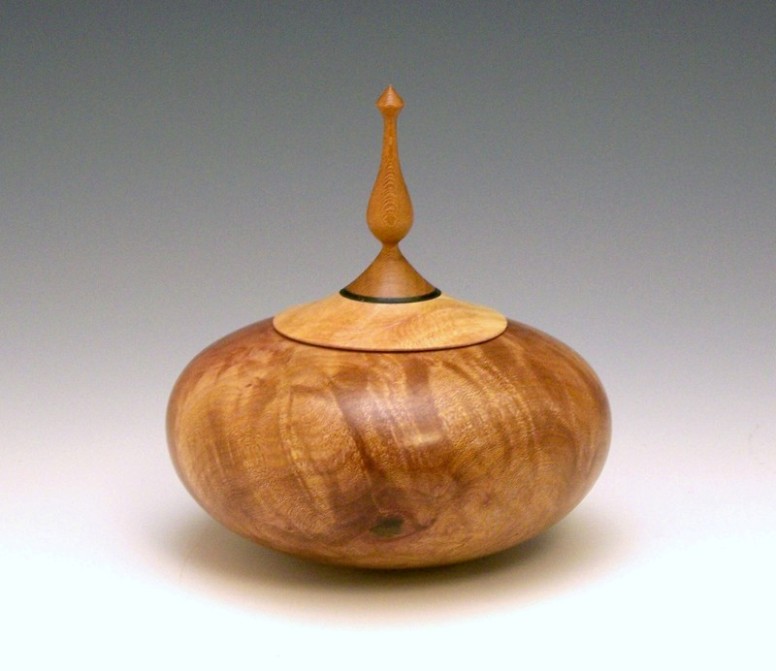 Madrone burl w/ finial