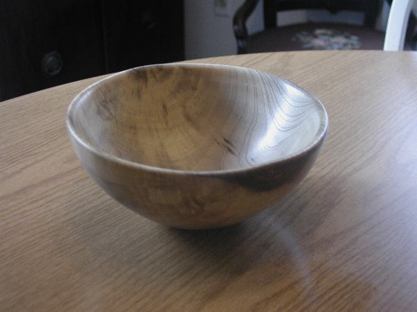 Magnolia bowl side view