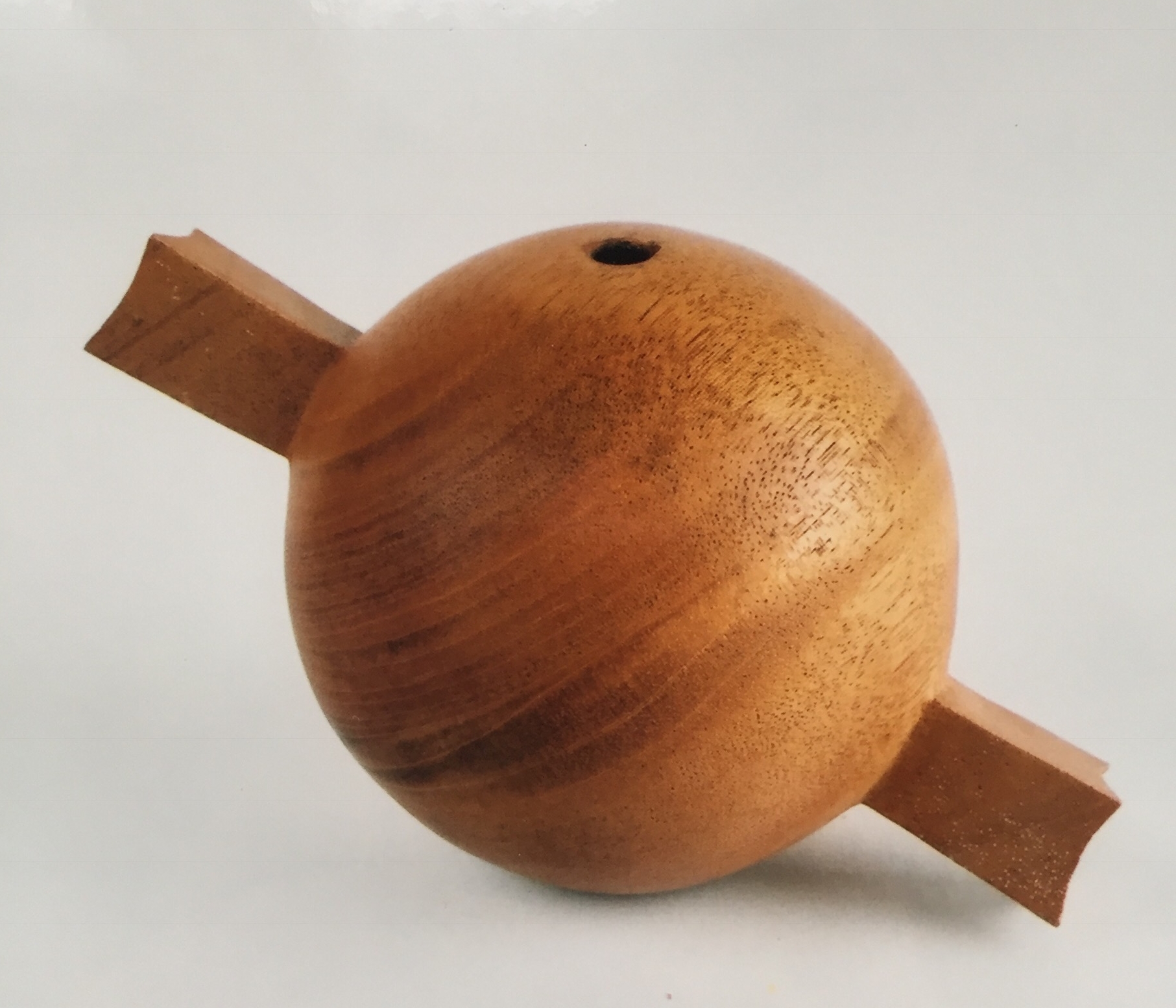 Mahogany hf, entirely lathe turned