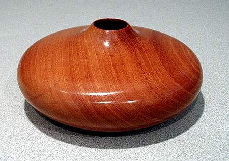 Mahogany hollow form