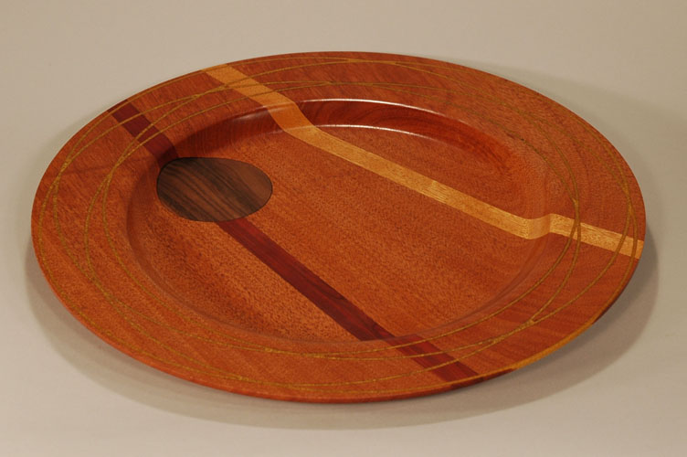 Mahogany Platter