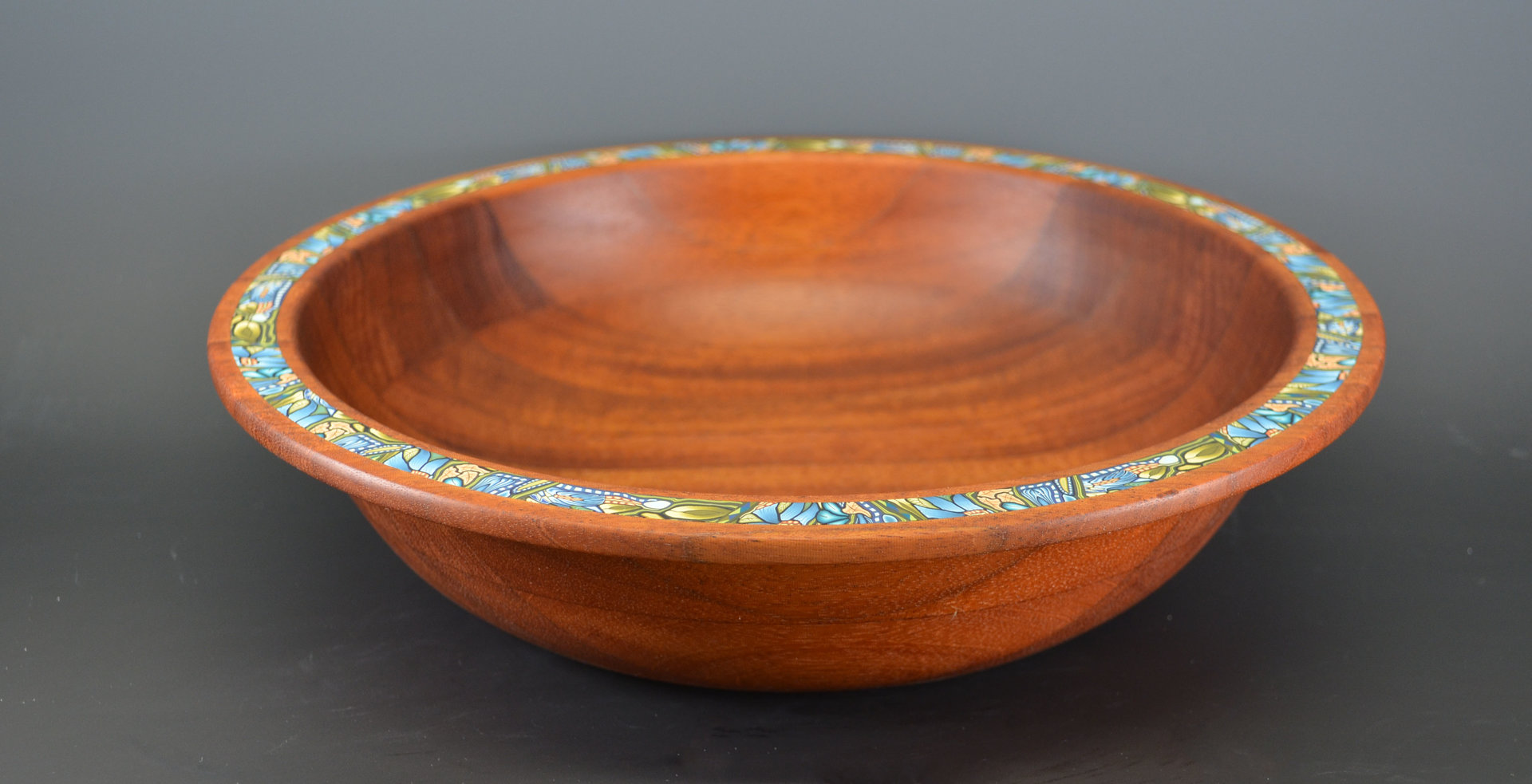 Mahogany/Polymer Bowl