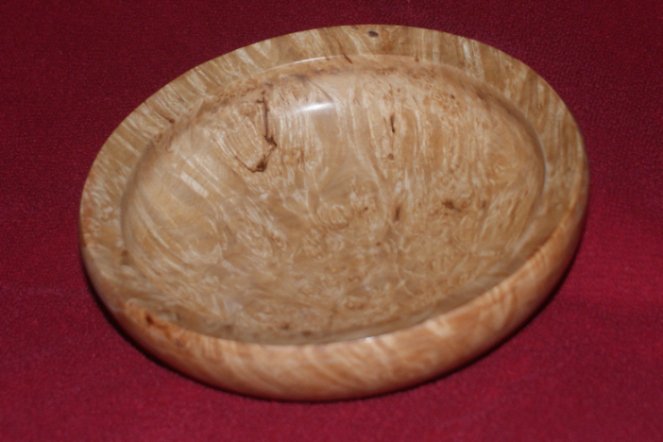 Maple Burl Bowl