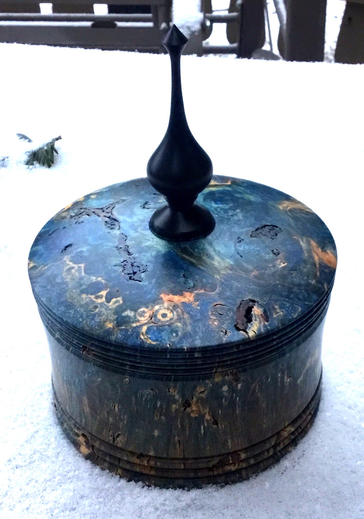 Maple Burl box