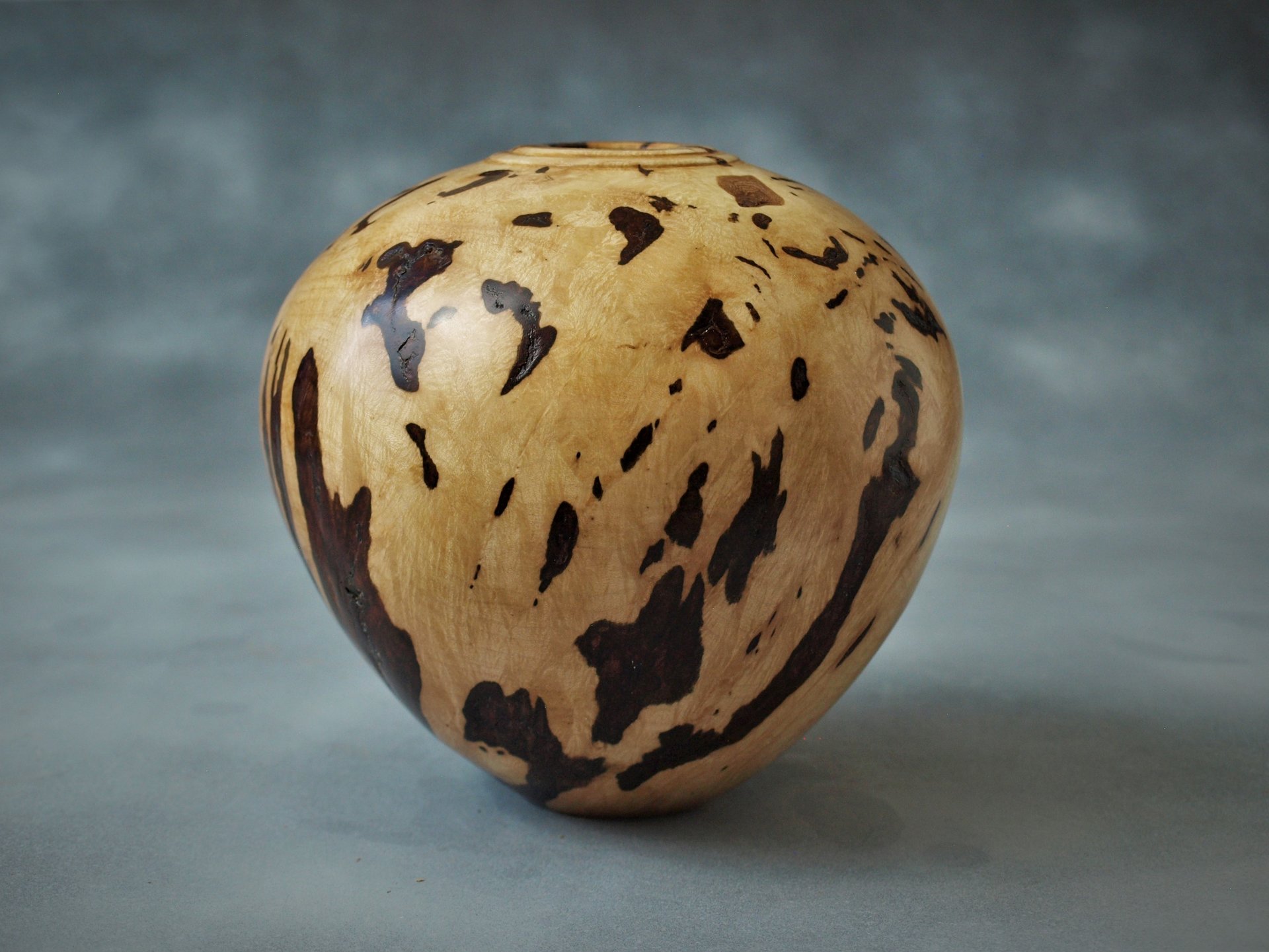 Maple burl hollow form