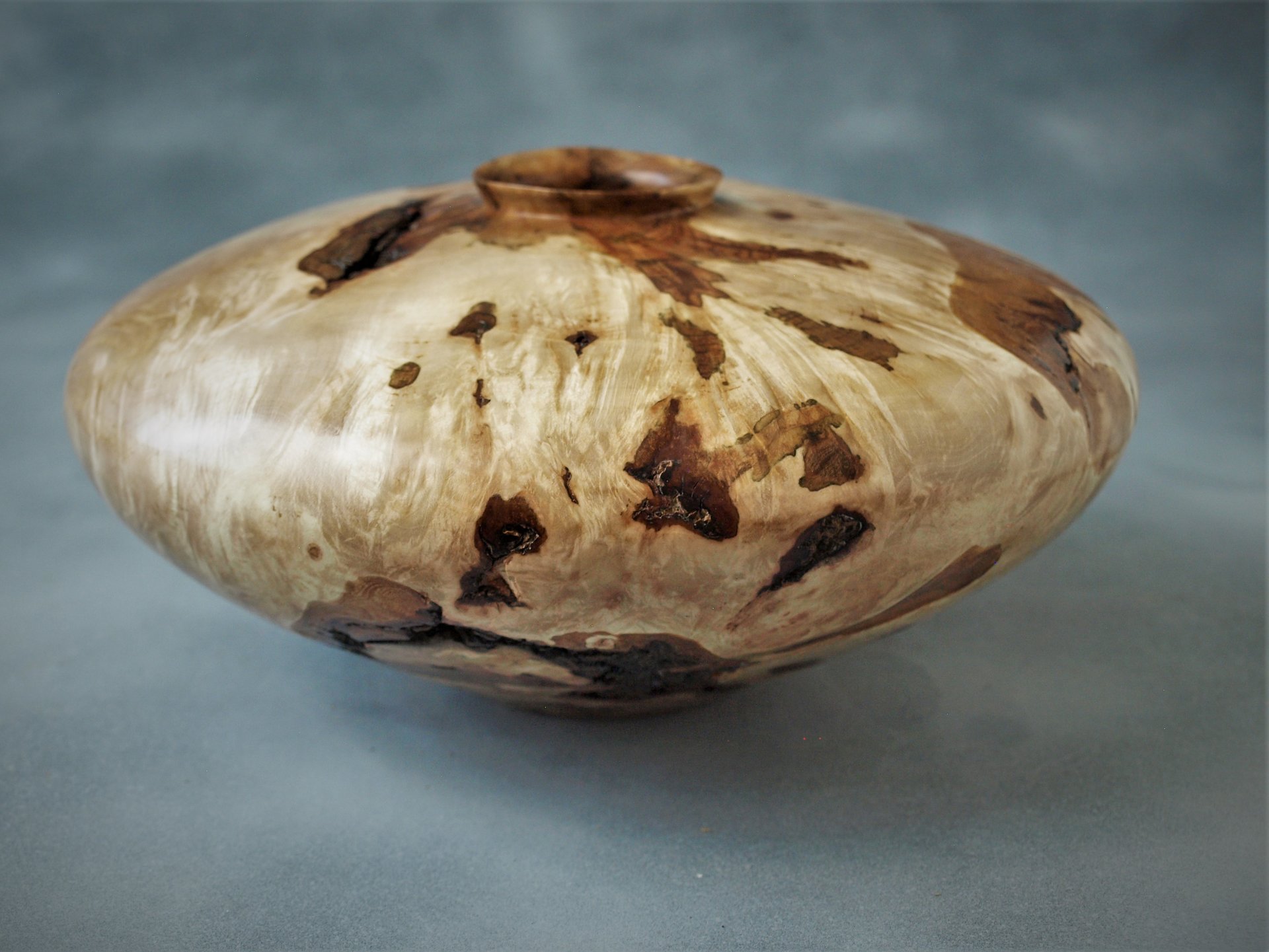 Maple burl hollow form