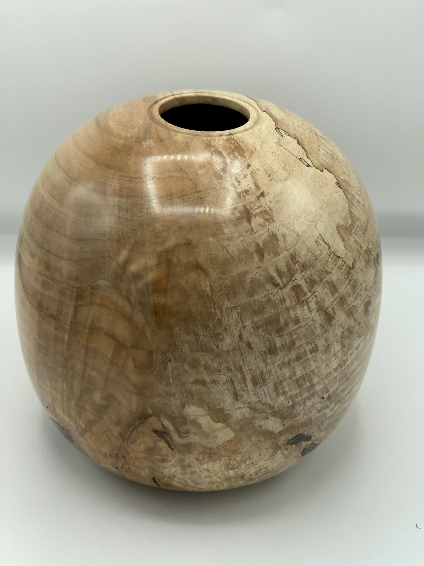 maple burl hollow form