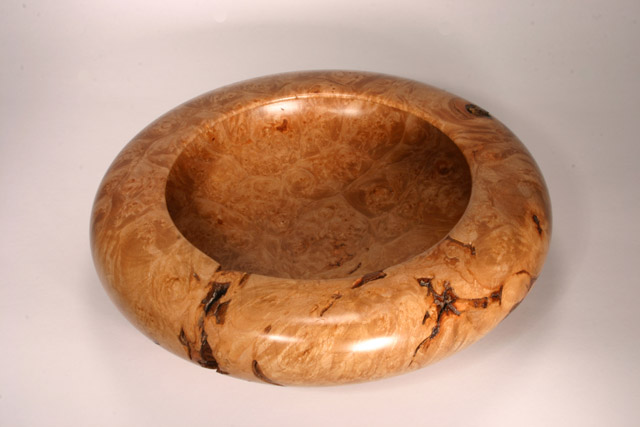 Maple Burl Hollow Form