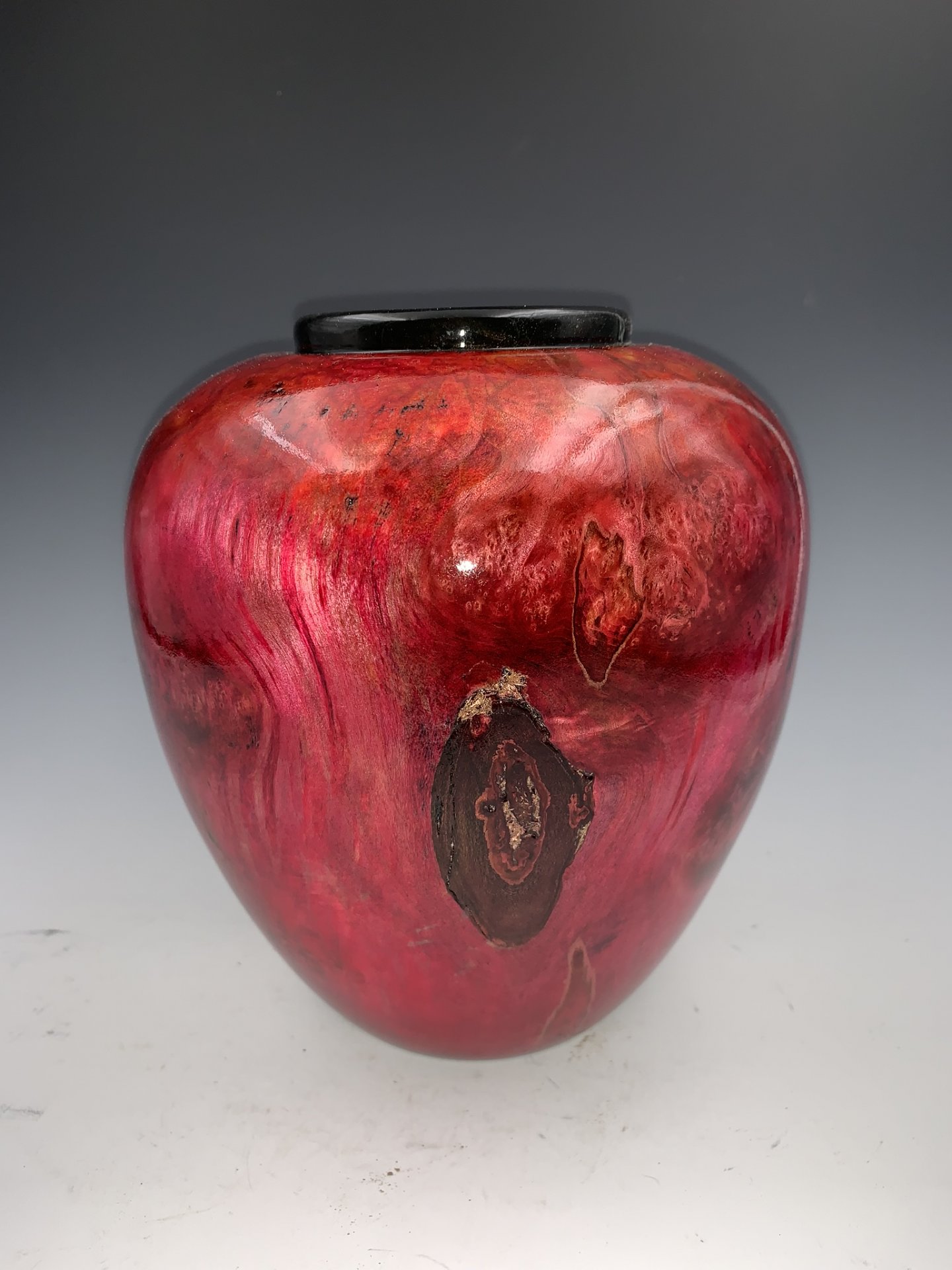 Maple Burl Vase