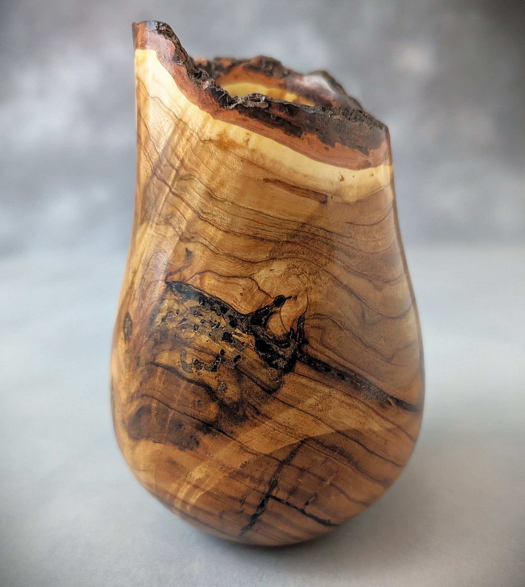 Maple Burl Vase