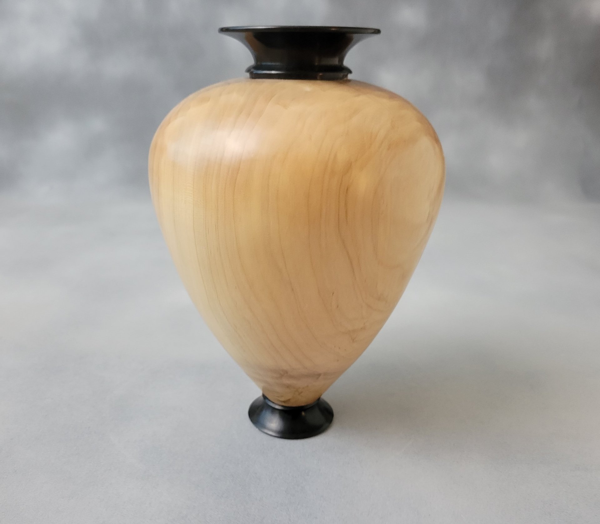 Maple & Ebony Vase