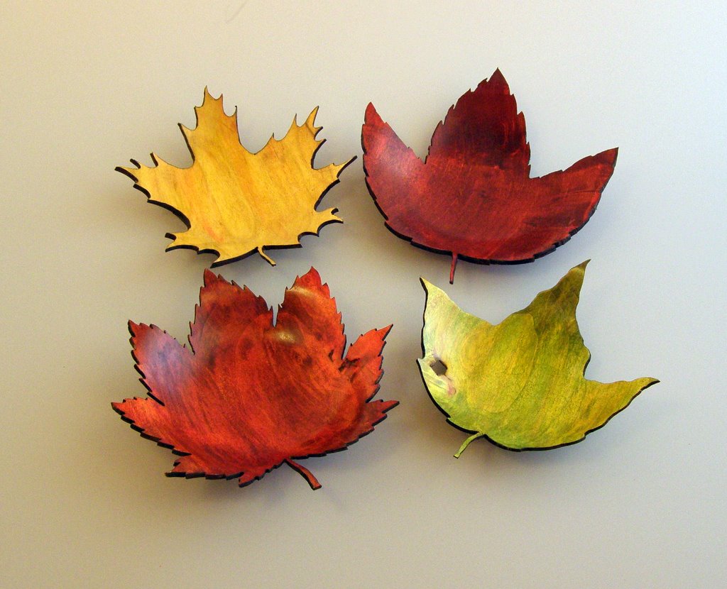 Maple Leaf Bowls