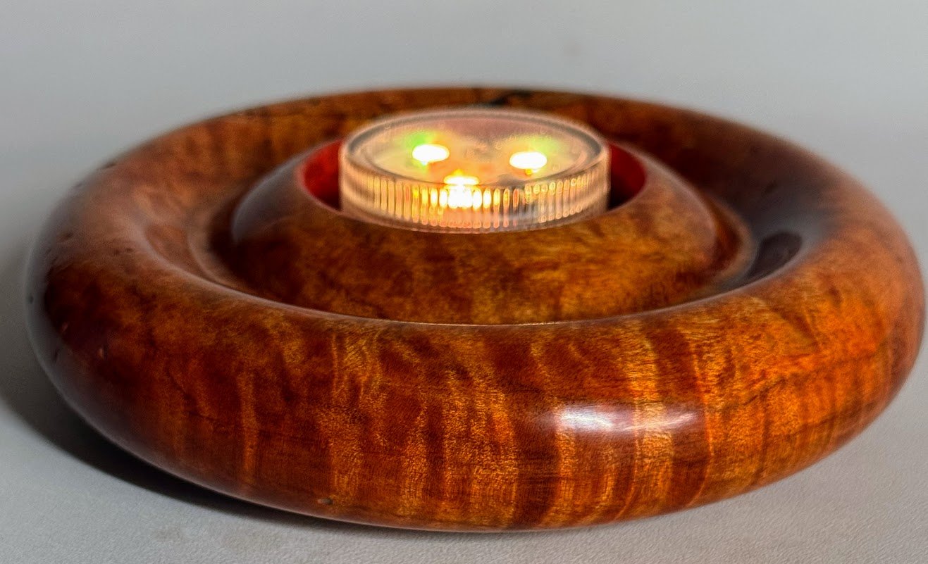 Maple light holder