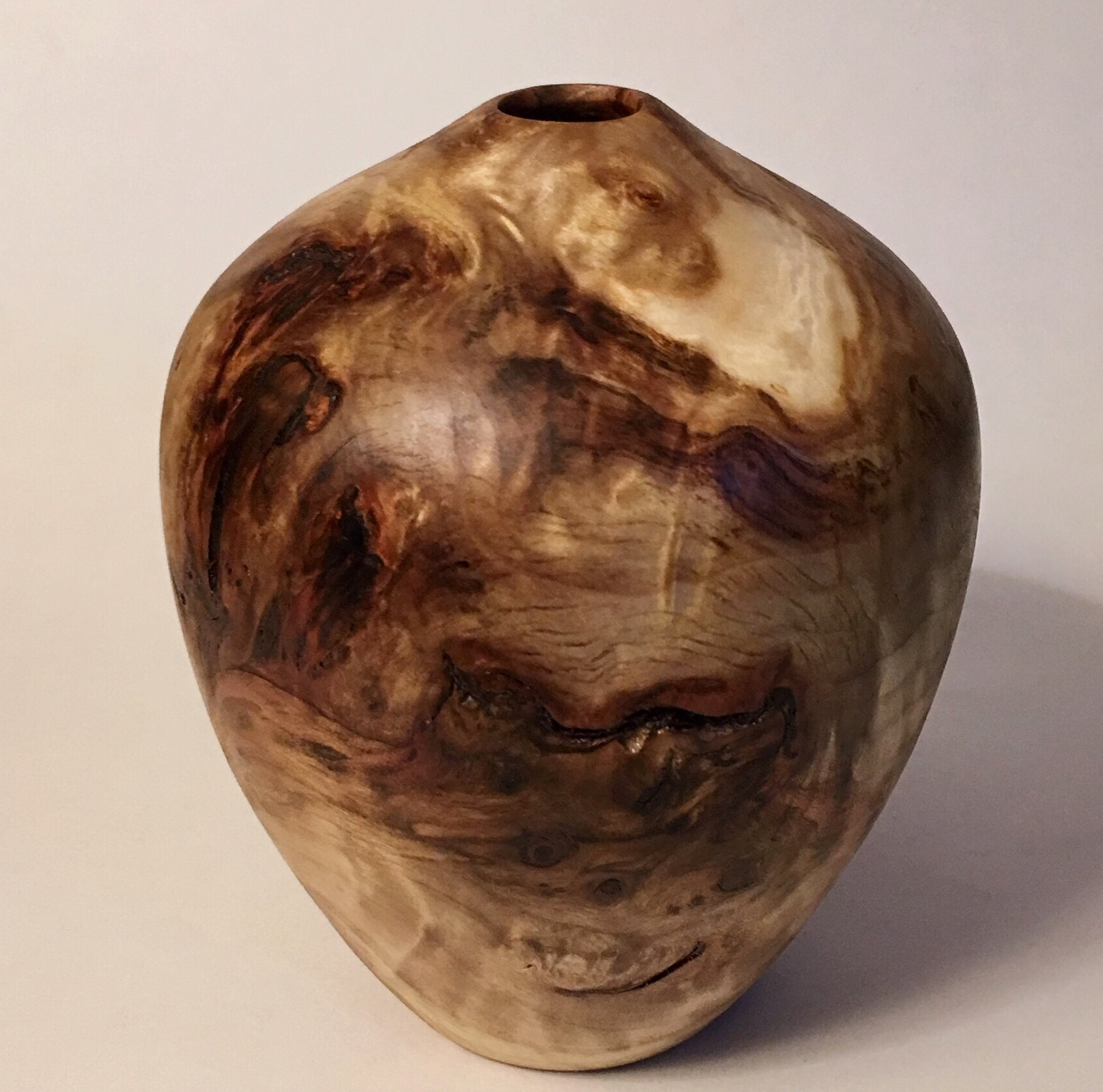 Mappa burl hollow form