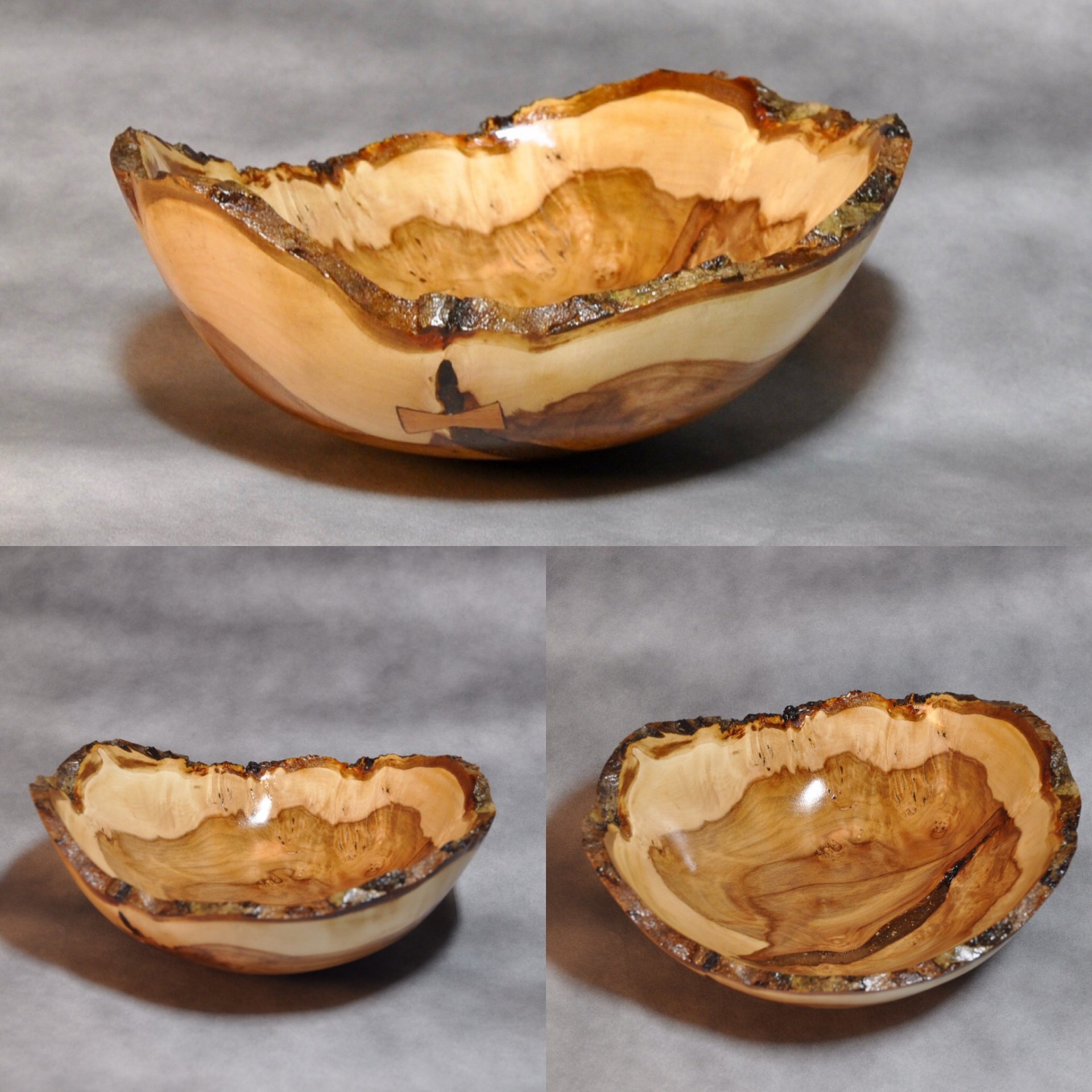 Maui Apple Natural Edge Bowl