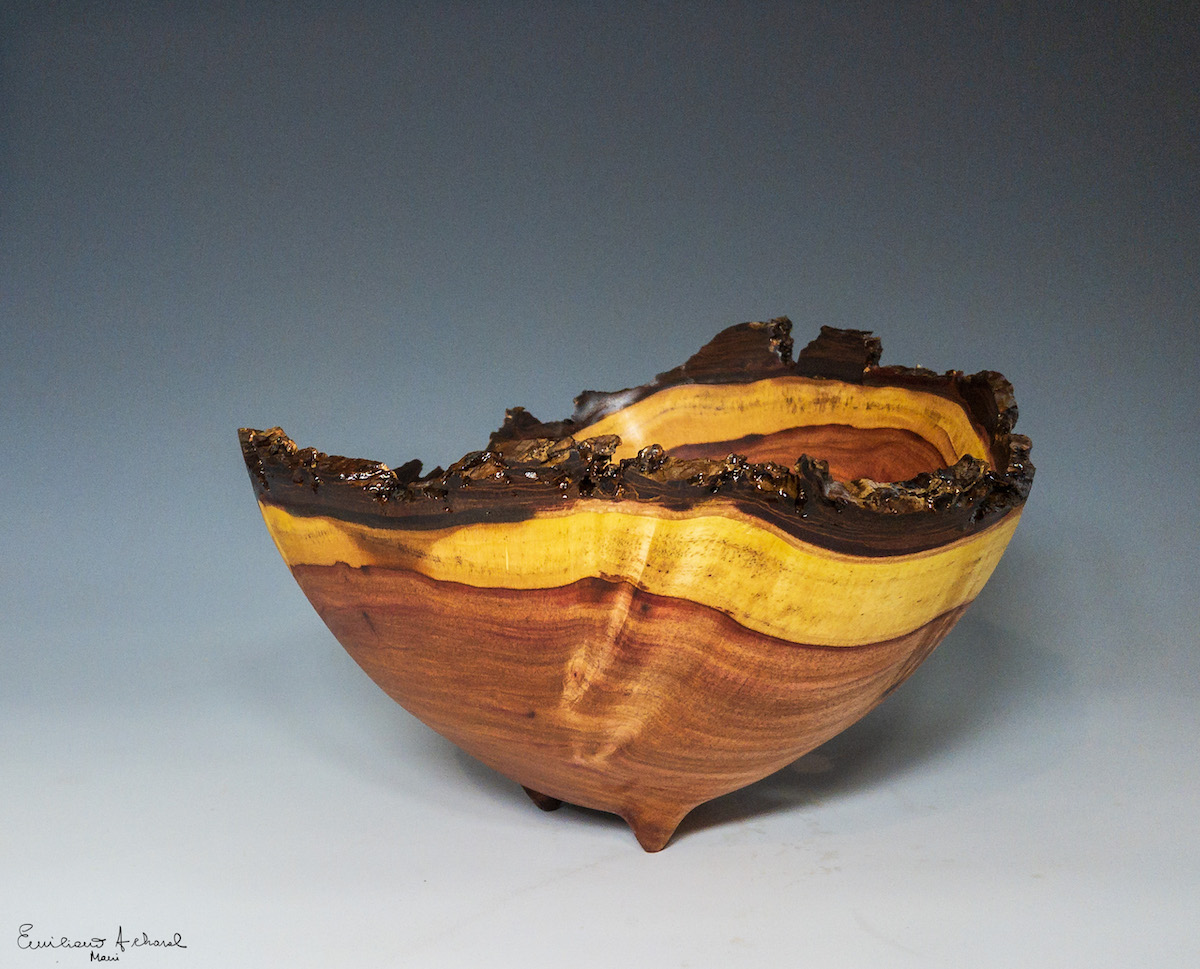 Maui Milo Natural Edge Bowl