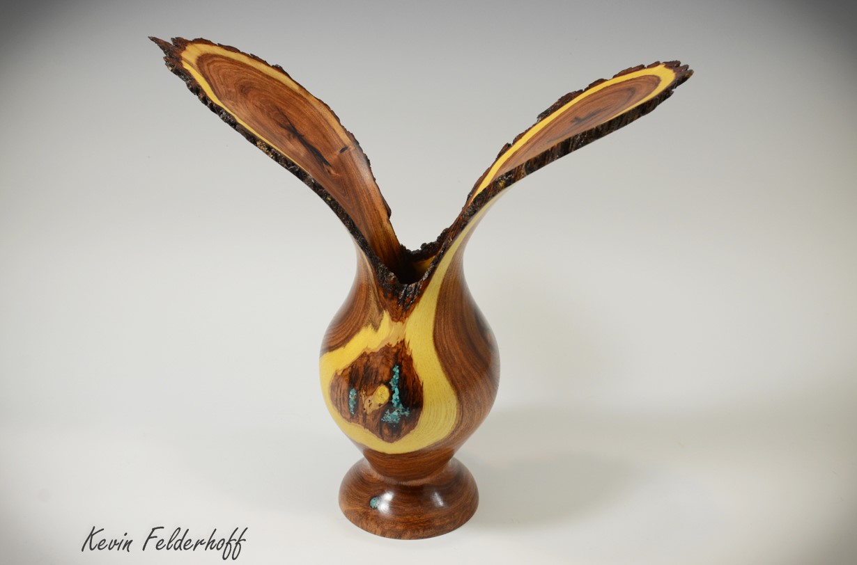 Mesquite Flying Winged Vase