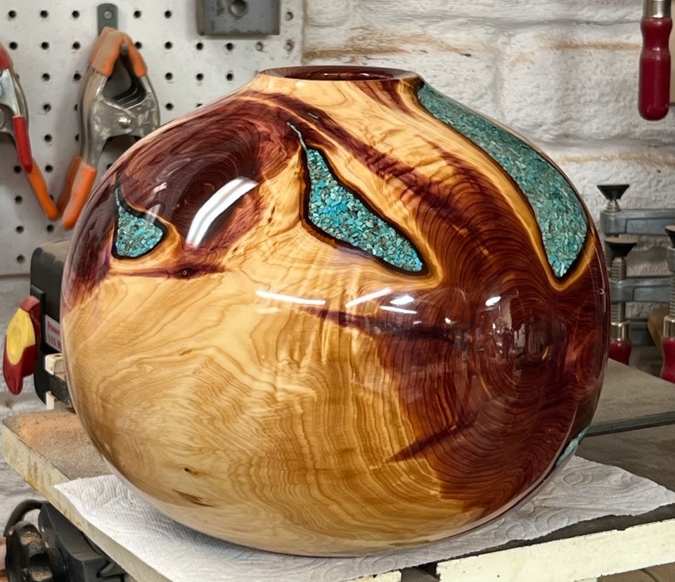 Mountain Juniper w/turquoise