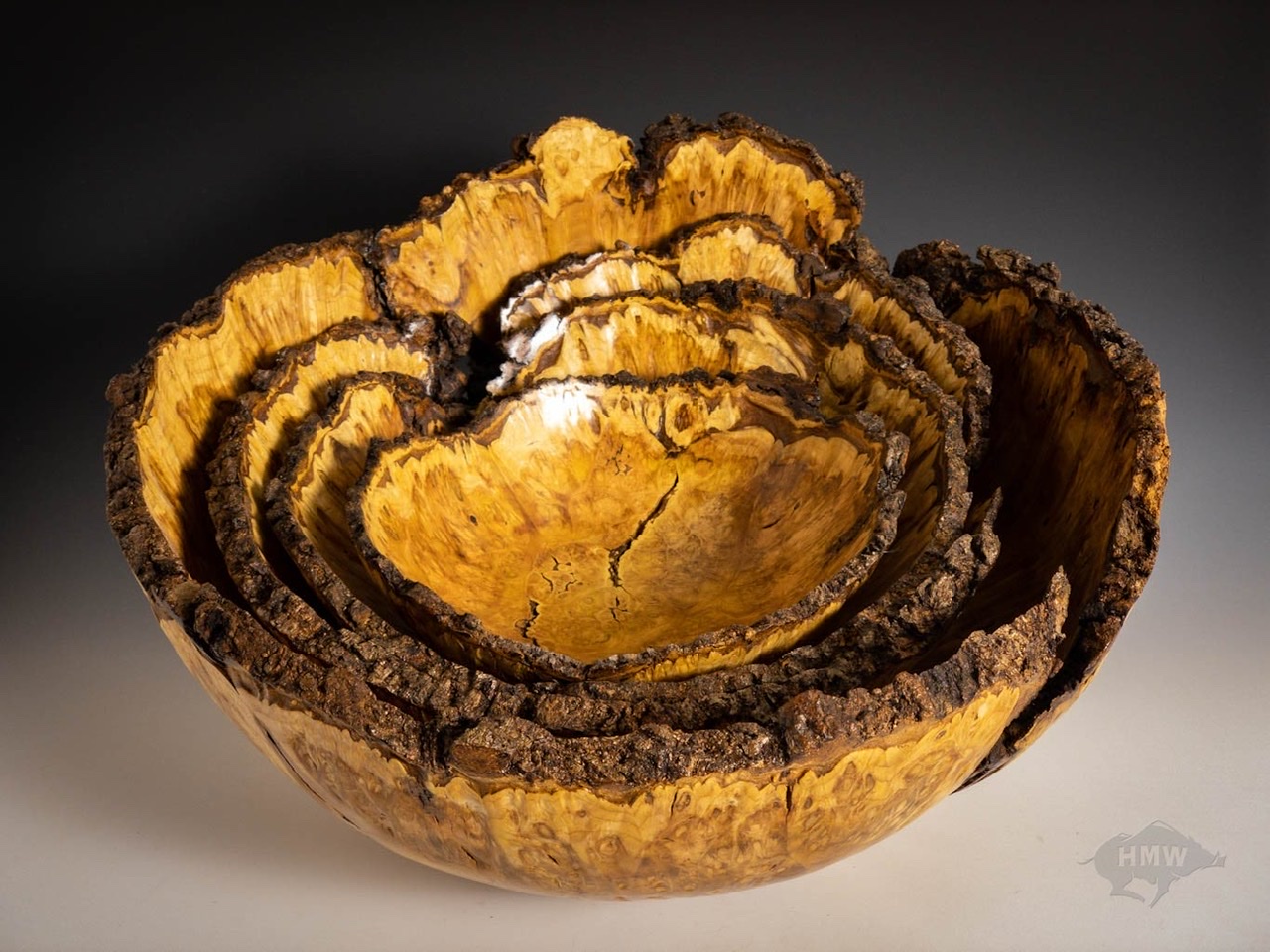 Mulberry Burl Nested Set
