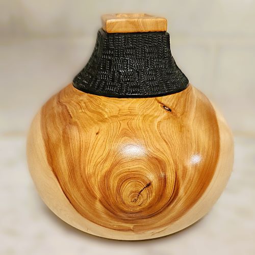 My 1st Suare Top Vase - Back