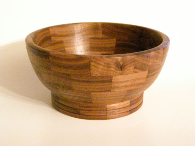 My first attempt at segmented bowls