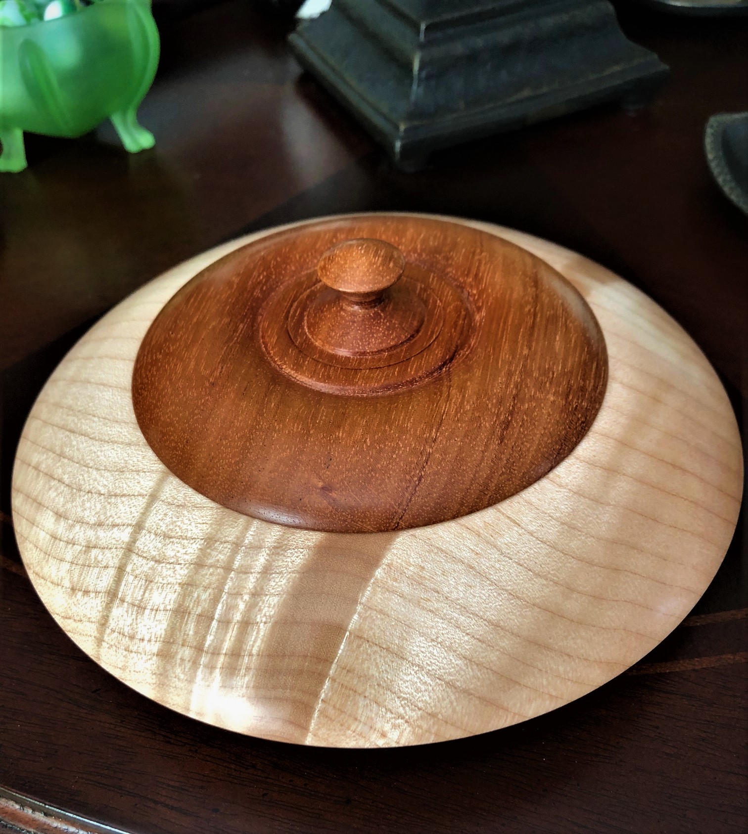 My 'flying saucer ' bowl with lid