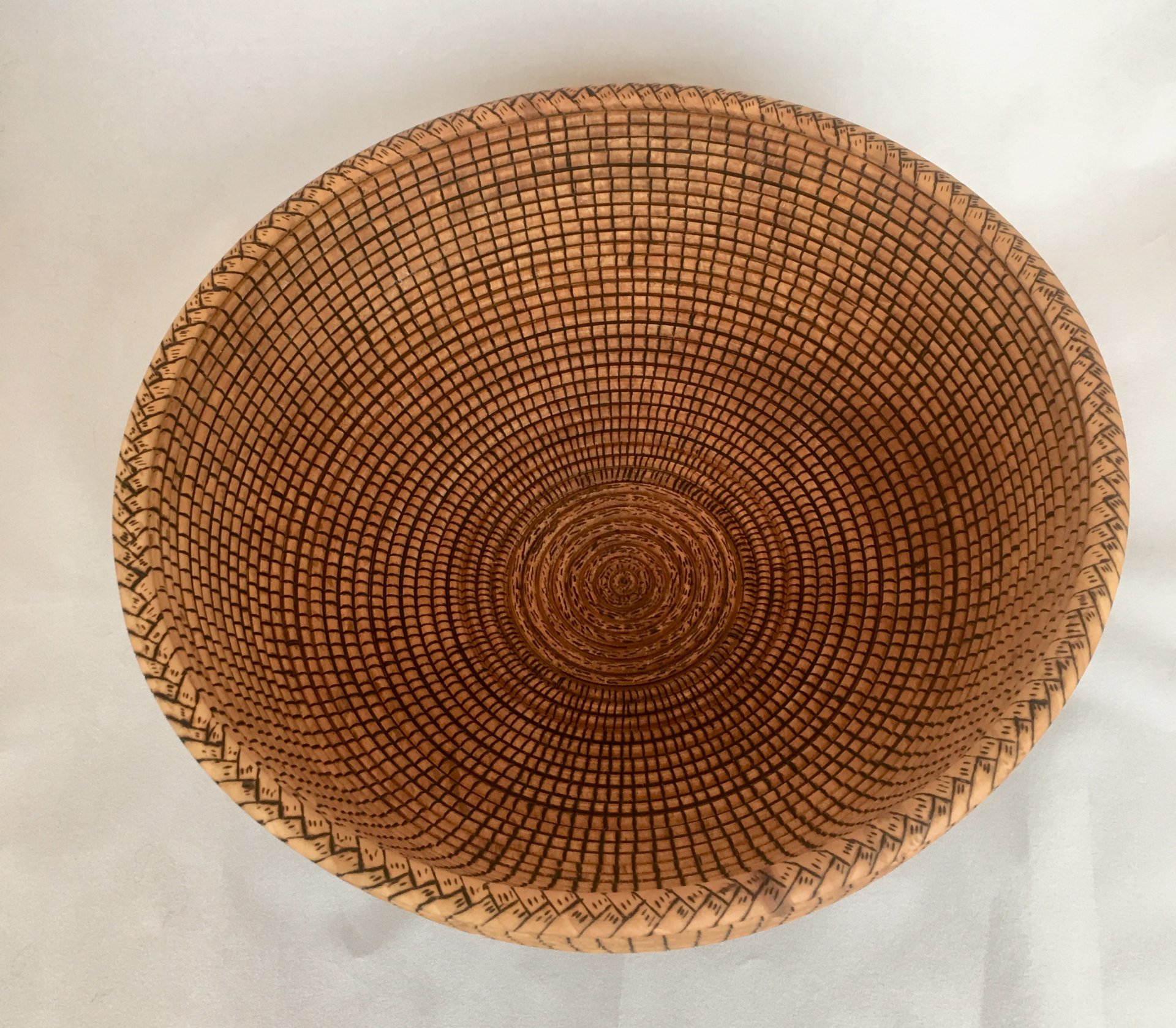 Naked Basket Weave Illusion