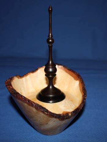 Natural Edge Birch finial box