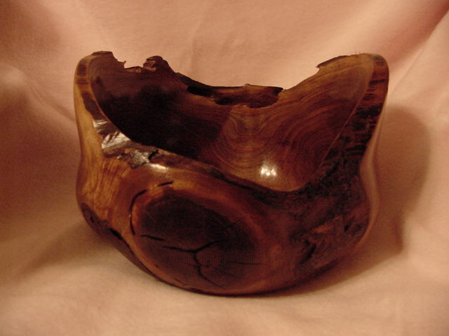 Natural edge Black Walnut bowl