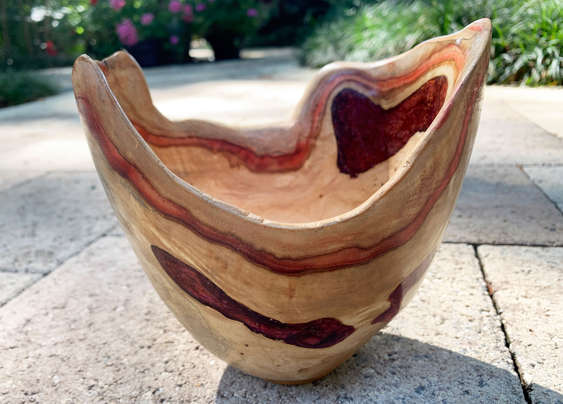 Natural Edge Boxelder Burl