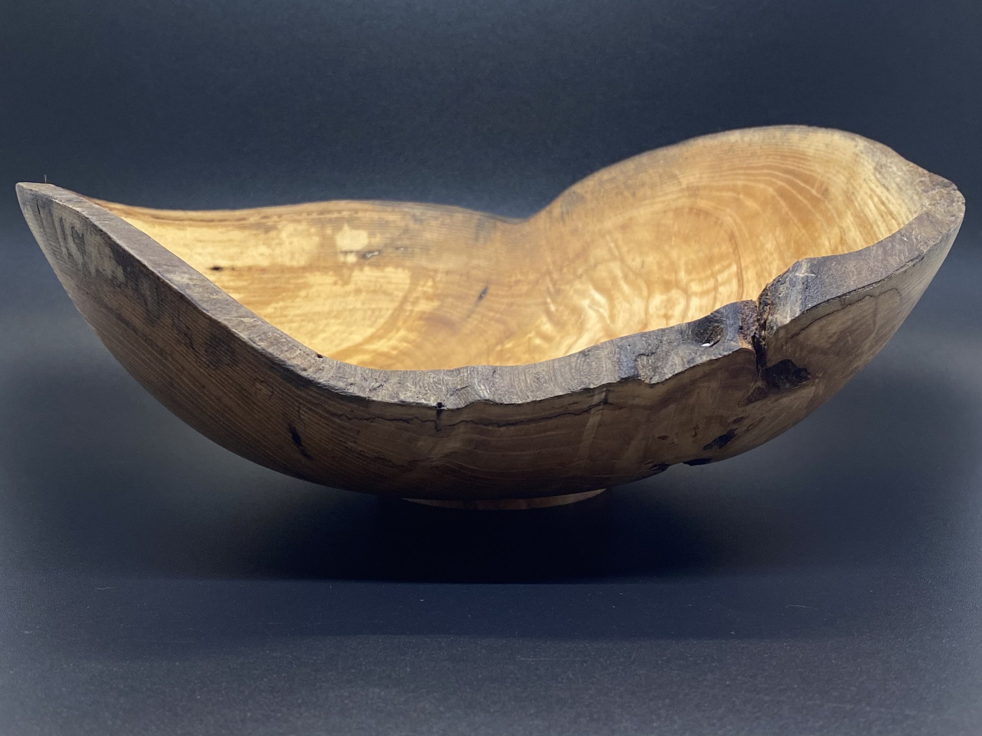 Natural Edge Elm Bowl