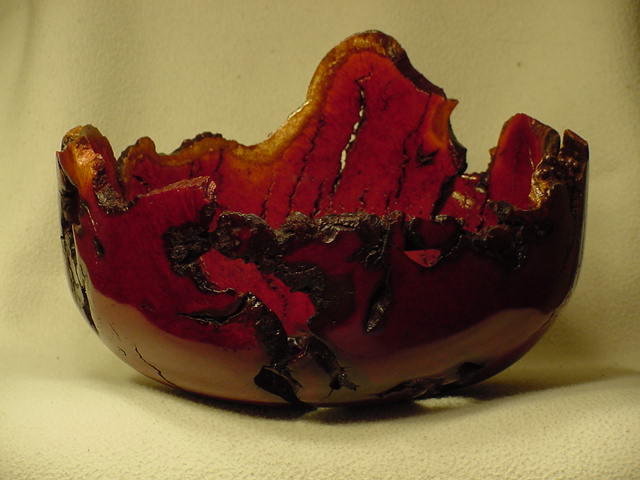 Natural edge Manzanita Burl pic 1