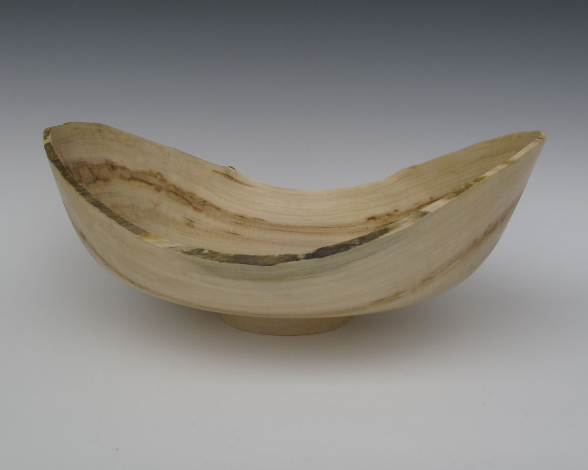 Natural Edge Maple Bowl