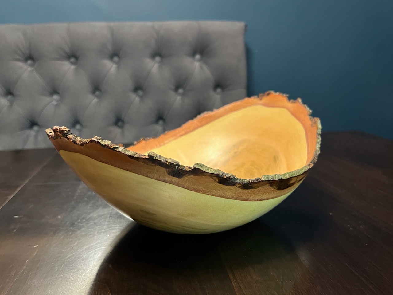 Natural Edge Maple Bowl