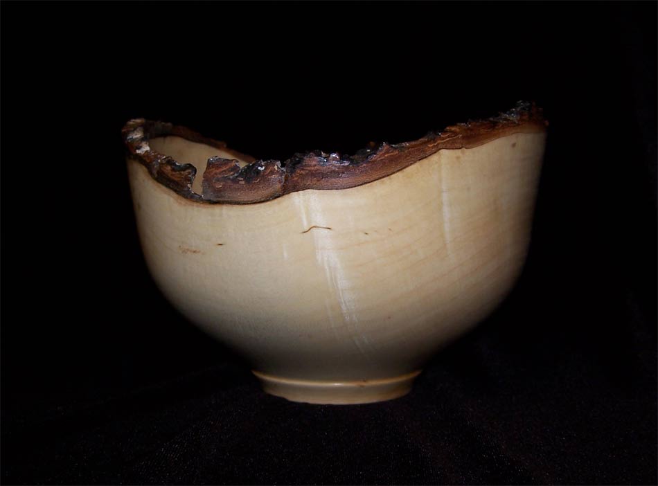 Natural Edge Maple bowl