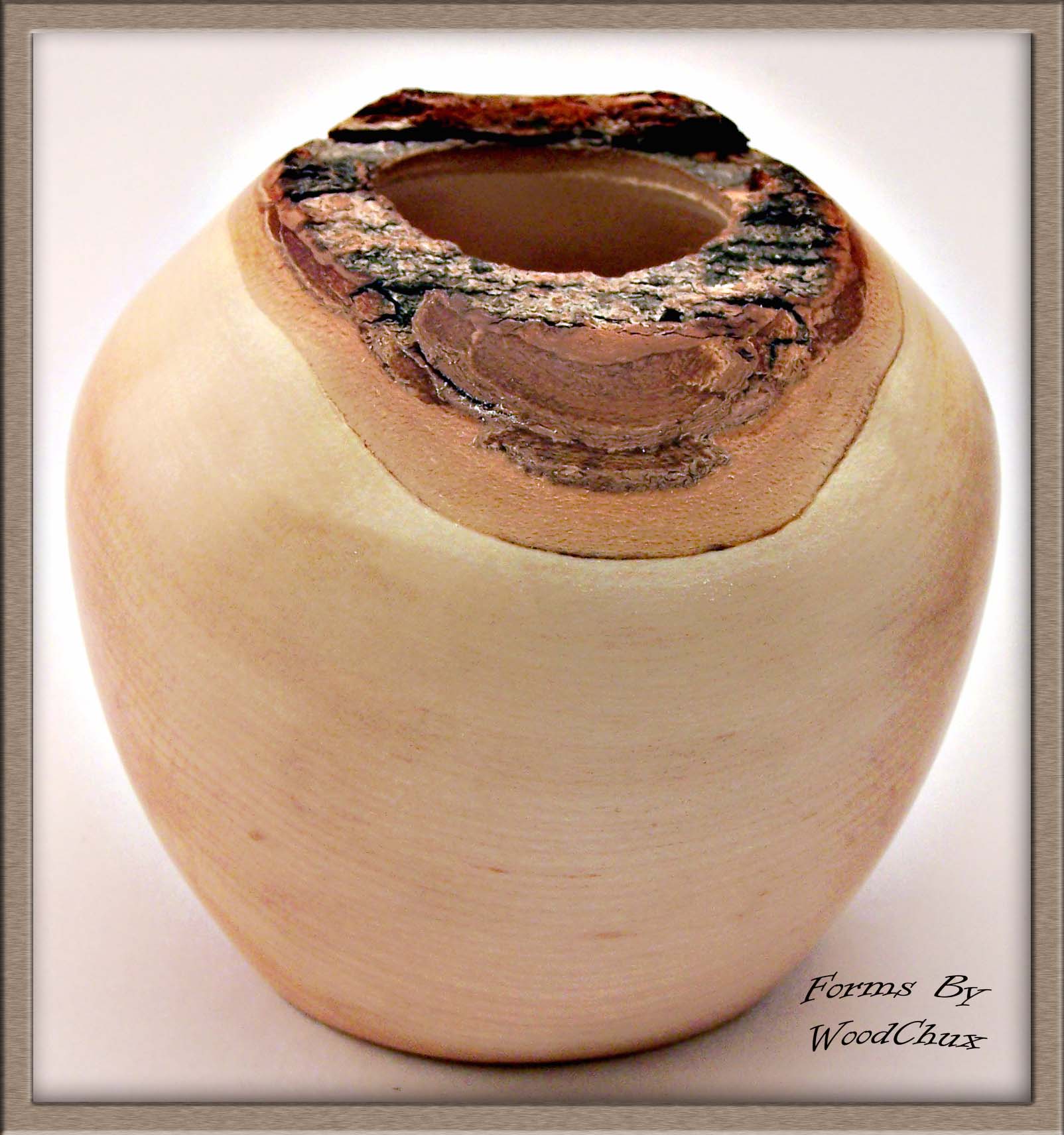 Natural Edge Maple Hollow Form