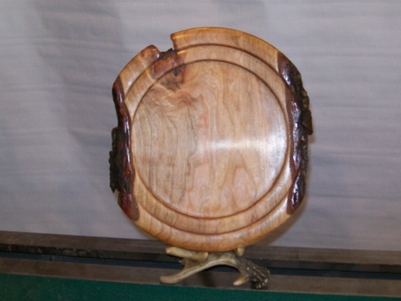 natural edge platter