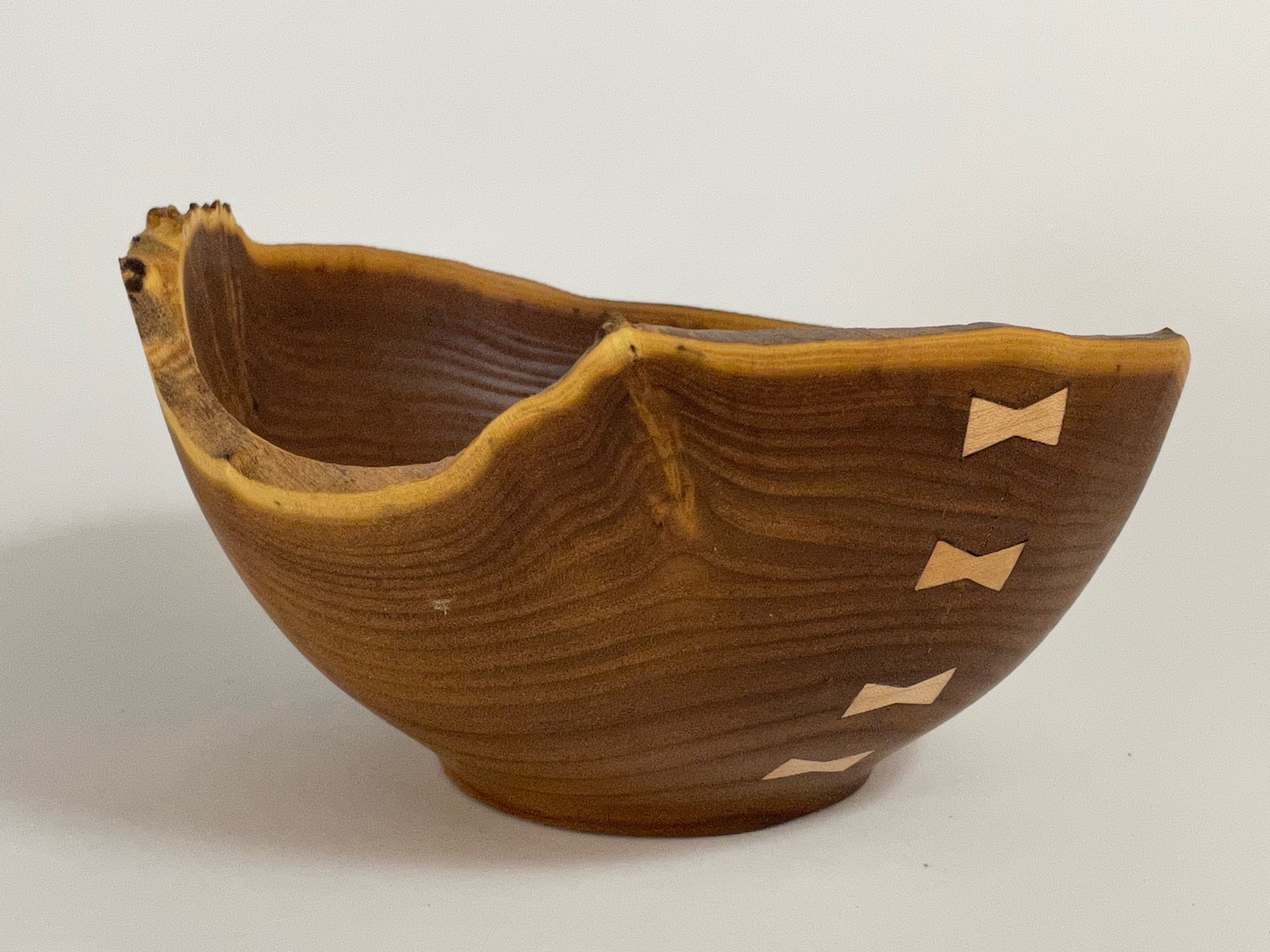Natural Edge Russian Olive bowl