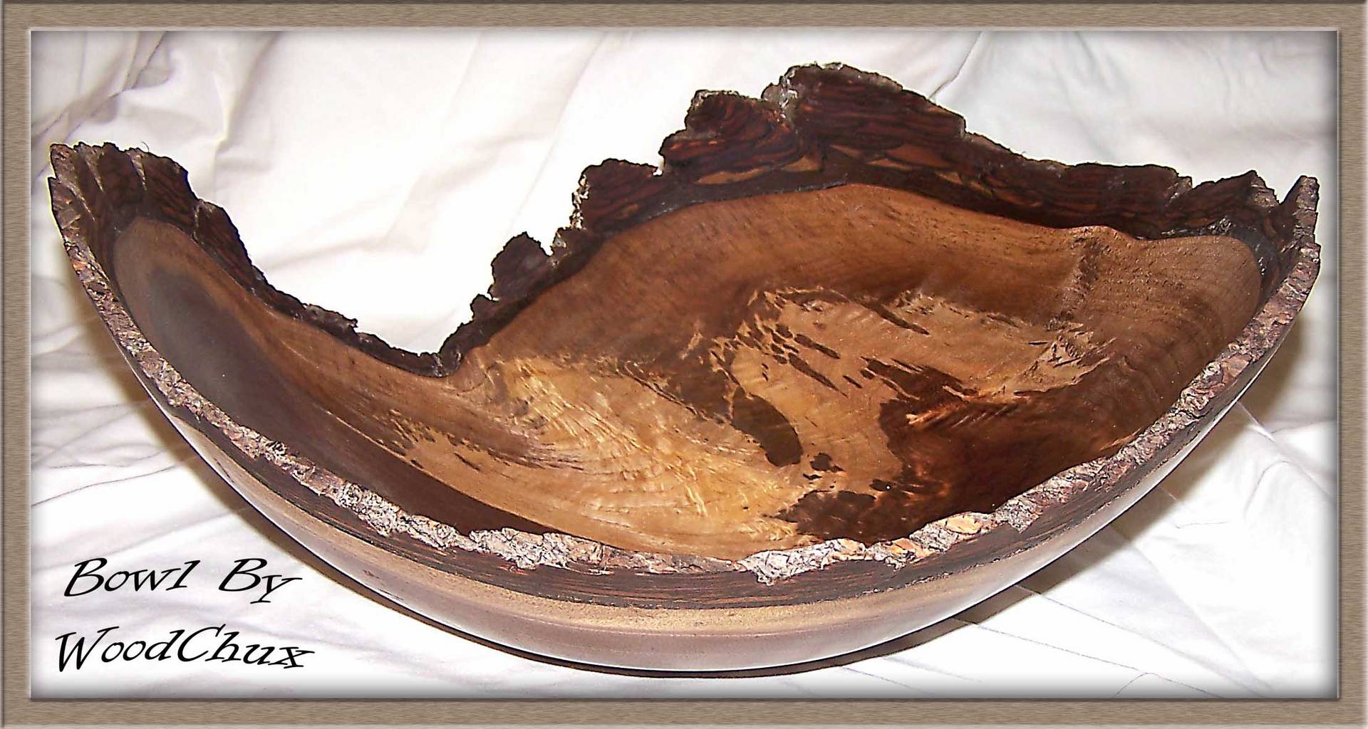 Natural Edge Walnut Bowl