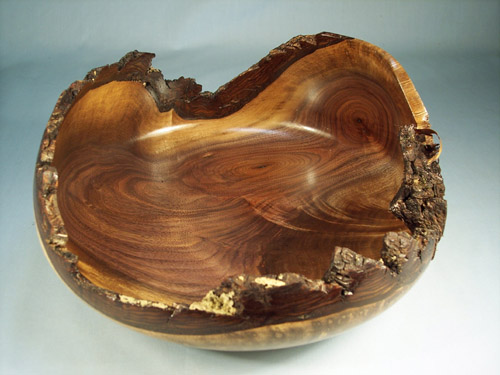 Natural Edge Walnut Bowl