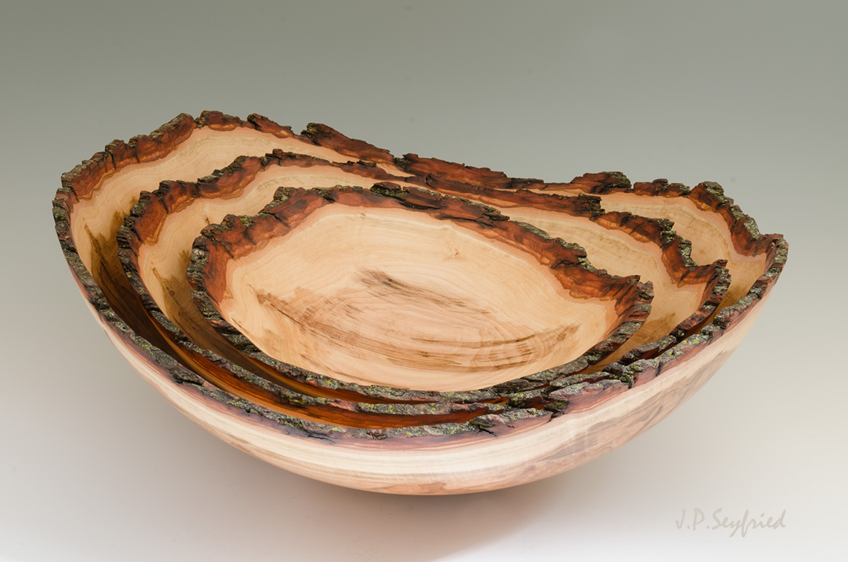 Nested Natural Edge Bowls