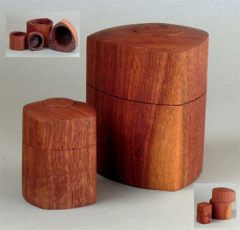 Nesting Chestnut Boxes